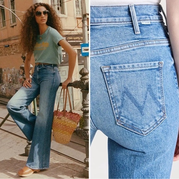 Mother Hustler Holler Heel, tropic wash, size 29 - Picture 2 of 6